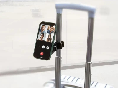Магнетен држач за телефон Canyon OnGrip 11, за автомобил, со клипса, црн