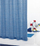 Perde dushi Ridder 34330 Drops, 180x200 cm, me pika, blu e çelët
