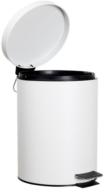 Канта за отпадоци Okko WHITE PEDAL BIN T-Y0112M, 12L, со педала, бела