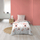 Set mbulesë shtrati për kalamaj Douceur d'intérieur ALICE, mikrofibër, 140x200 cm, rozë