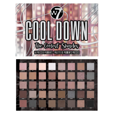 Hije për sy W7 Cool Down The Coolest Shades, 36ml