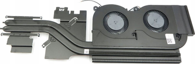 Modul ftohje laptopi Acer 24.Q59N2.001, me dy ventilatorë, bakër, i zi