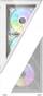 Kuti kompjutri gaming Captcha, ATX, me ventilatorë RGB, e bardhë