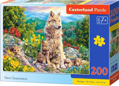 Puzzle Castorland New Generation, 200 elemente