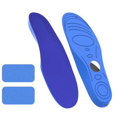 Shputa këpucësh Hurtel Insoles EA-59-02, me xhep për AirTag, 175-190mm, blu