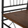 Set ngrënieje 5-pjesësh Peary 110x60x74Hcm (HM9416.11), zezë