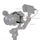 Mbajtës SmallRig Rhinoceros për Sony a7R V, a7 IV & a7S III