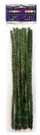 Tela për punime dore në formë bredhi Pine, 30 cm, set me 12 copë, jeshile