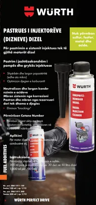 Aditiv për pastrimin e sistemit injektues (dizne)-dizel, 300ml