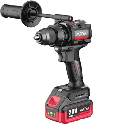 Stërvitje pa kabull Mova PD80K, 20V, brushless 80Nm, e zezë