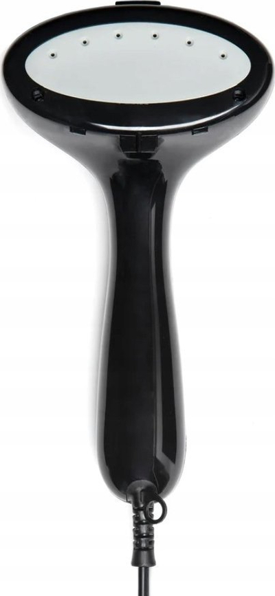 Aparat avulli dore Steamery Cirrus No. 1, portativ për rroba, i zi
