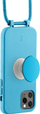 Mbulesë telefoni Just Elegance JE PopGrip për iPhone 11 Pro 5.8\", TPU, blu aqua