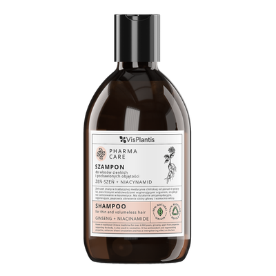 Shampo për flokë Vis Plantis Ginseng + Niacinamide, 500ml