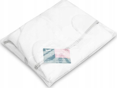 Ponço banjo Sensillo Bath Poncho, 55x60 cm, pambuk frotir, e bardhë
