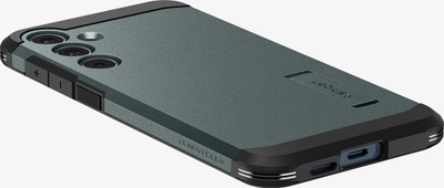 Maskë telefoni Spigen Tough Armor për Samsung Galaxy A55, dy shtresa, Abyss Green