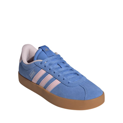 Atlete Adidas VL Court 3.0 W JR8648, për gra, me lëkurë zamoç, të bardha