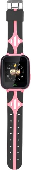 Ora e zgjuar për kalamaj Kruger&amp;Matz SmartKid, GPS, buton SOS, rozë