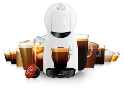 Makina me kapsula KRUPS Dolce Gusto Piccolo XS KP1A3110, 0.8L, 1600W, bardhë e zezë