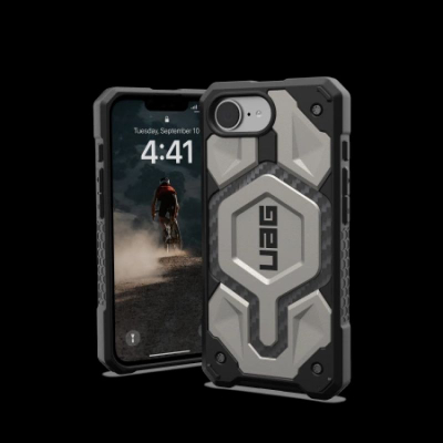 Mbrojtëse telefoni UAG Monarch Pro për iPhone 16e, MagSafe, titanium