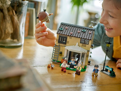 Set LEGO Harry Potter Privet Drive 76451, shtëpi e ndërtueshme, me minifigura, shumëngjyrësh