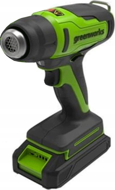 Топлотен пиштол Greenworks GWG24HG, 24V, без батерија, зелено и црно