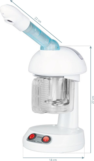 Wapozon kozmetik Multifunctional Aromatherapy Mini F-17, avull me ozon, portativ, i bardhë