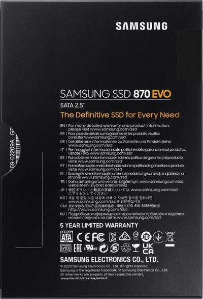 Disk SSD Samsung 870 EVO, 500GB, 2.5" SATA III