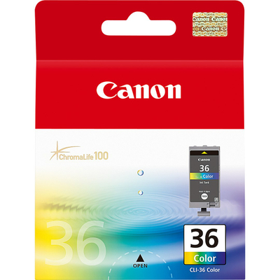 Fishek boje Canon CLI-36, me ngjyra, për PIXMA mini 260