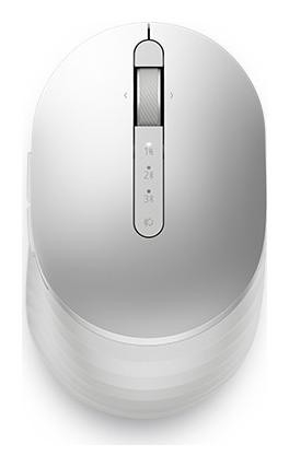 Mouse pa kabllo Dell MS7421W, 4000 DPI, Bluetooth 2.4GHz, argjent