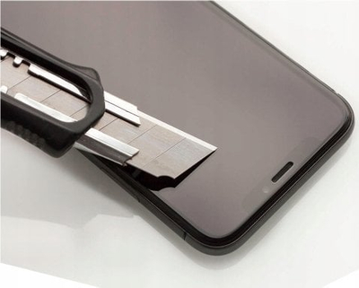 Xham mbrojtës 3MK HardGlass Max, Samsung Galaxy A35 A55 5G, i zi