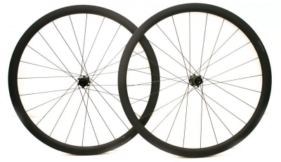 Set rrotash rrugë Alexrims ALXCF35D, 700C, karbon, 35mm, TRS, Centerlock