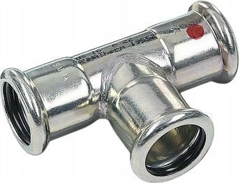 Tub ndarës Sanha SANHA Therm T-piece, 35 mm x 35 mm x 22 mm, bakër, i vesh me nikel