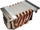 Ftohës CPU Inter-Tech Cooler A-54 2HE, aktiv, AMD Socket SP6, i zi
