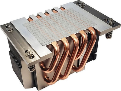 Ftohës CPU Inter-Tech Cooler A-54 2HE, aktiv, AMD Socket SP6, i zi