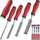 Set çelësa sokël 6-këndor, 3/4" edhe 1", 21-65 mm, 26 copë