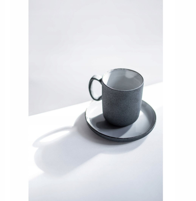 Pjatë nënfilxhani Verlo TIME, për filxhan 210 ml, porcelan, e zezë
