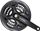Garniturë pedalieri Shimano FC-M311 Altus, 42/32/22 dhëmbë, 175mm, e zezë