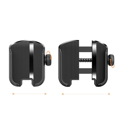 Mbajtës telefoni për biçikletë Joyroom JR-ZS431, 4.7-7", rrotullim 360°, i zi