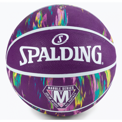 Top basketbolli Spalding, gomë, nr.6, vjollcë mermeri