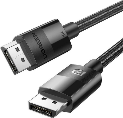 Kabllo video UGREEN 80394, DisplayPort në DisplayPort, 8K 60Hz, 5m, e zezë