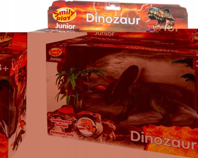 Lodër dinozaur Smily Play Tyrannosaur, me drita, me tinguj, shumëngjyrësh