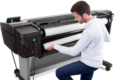Плотер HP DesignJet T1700 44", Adobe PDF, бел
