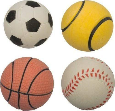 Lodër për qen Duvo+ Rubber Neon Ball, top gome Ø6cm, shumëngjyrësh