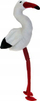 Lodër pelushi Stork Dubi, 33cm, lejlek i bardhë