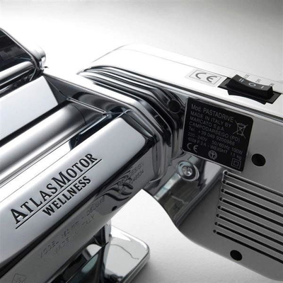 Makinë paste Marcato Atlas 150, manuale, trup metalik, krom i argjendtë