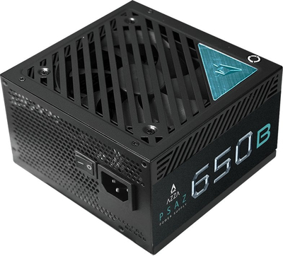 Напојување Azza 650W ATX3.1, 80+ Bronze, 120mm, црно