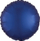 Balonë folie Party Deco Lustre Navy Blue Round, 43cm, rrumbullake, blu navy