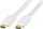 Kabllo HDMI Deltaco 2.0 Flat, 2 m, me Ethernet, e bardhë