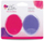 Pady eksfoliuese silikoni Unold Plum Beauty PLB-8225P, set 2 copë, për fytyrë, rozë dhe vjollcë