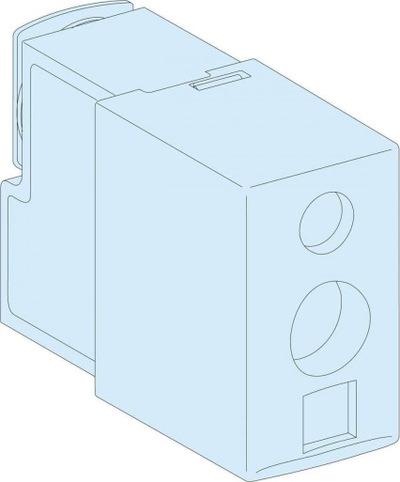 Bllok dalës Schneider Electric Linergy BW LVS04152, 12 dalje, 16mm², gri